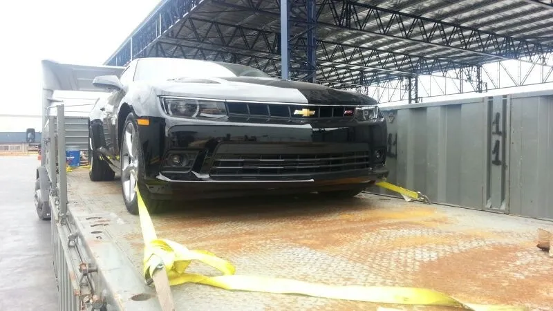 Chevrolet Camaro Z28 por vía aérea — foto 4
