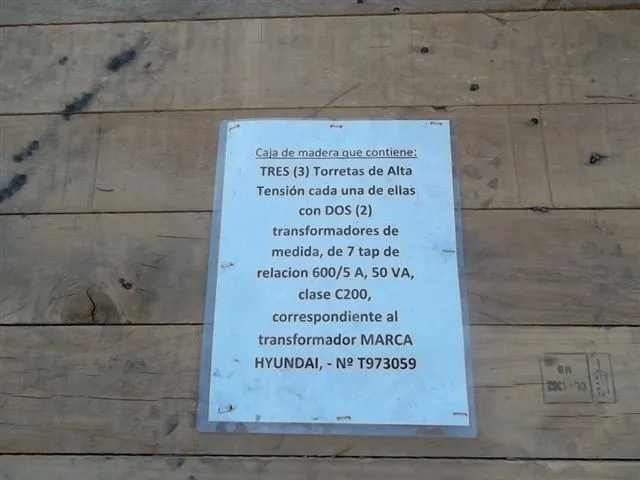 Transformador Hyundai a Chile — foto 7