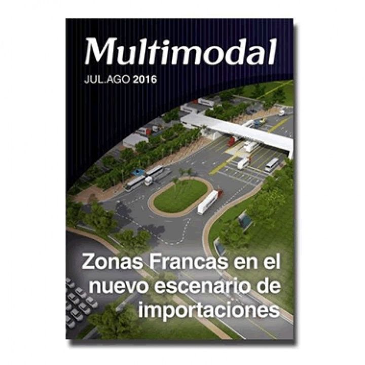 Tapa de la revista Multimodal, julio-agosto 2016