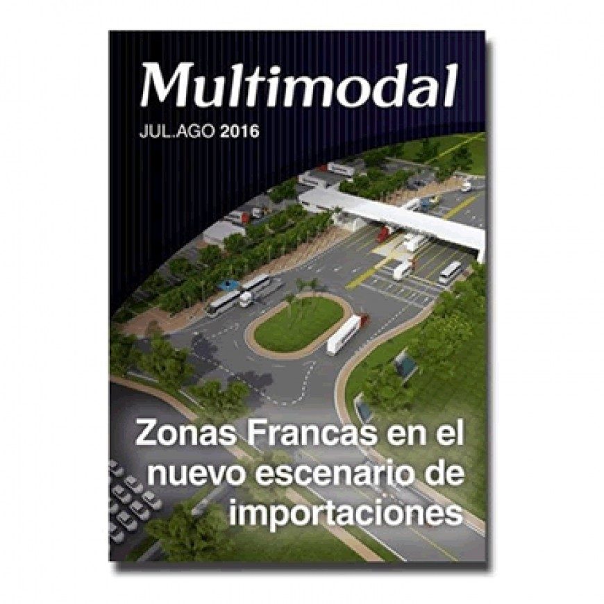 Tapa de la revista Multimodal, julio-agosto 2016