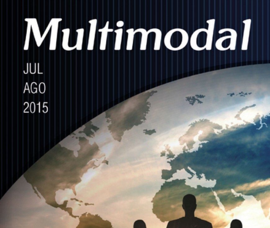 Tapa de la revista Multimodal, julio-agosto 2015
